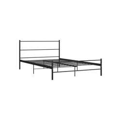 BeComfort AK1-160 fekete kétszemélyes ágykeret 160x200 cm