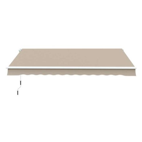 Falra szerelhető kihajtható árnyékoló, AR01 bézs 295x200 cm