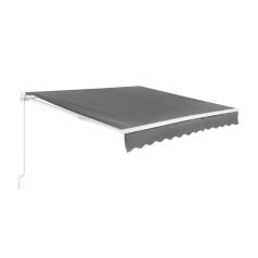   Falra szerelhető kihajtható árnyékoló, AR02 szürke 295x200 cm
