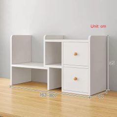 Asztali polcos tároló 60x17x35cm AT03