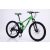 Rush B159-Green MTB kerékpár tárcsafékes összteleszkópos zöld