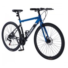   Alumínium fitness kerékpár tárcsafékes Shimano TRINK kék B700-Blue