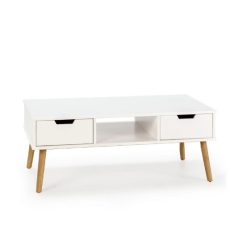 Dohányzóasztal 80x42x40 cm fehér BC-02