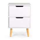Éjjeliszekrény 2 fiókkal 40x40x58cm BC-03