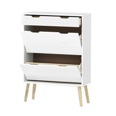 Cipősszekrény 115x20x80cm fehér BC-06