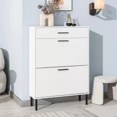 Cipősszekrény 25 x 80 x 110 cm fehér BT-01