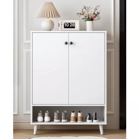 Cipősszekrény 73 x 35 x 100 cm fehér BT-03