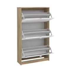 Cipősszekrény 70x124x24 cm barna BT-11
