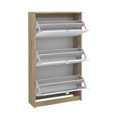 Cipősszekrény 70x124x24 cm barna BT-11