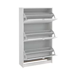 Cipősszekrény 70x124x24 cm fehér BT-12