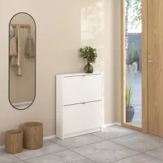 Cipősszekrény 70x85x24 cm fehér BT-14