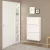 Cipősszekrény 70x139x24 cm fehér BT-16