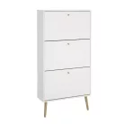 Cipősszekrény 70x139x24 cm fehér BT-16