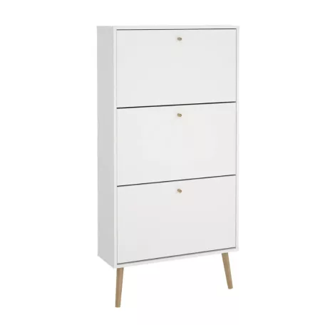 Cipősszekrény 70x139x24 cm fehér BT-16