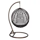Függőfotel 115x105x195cm barna Babilon-S-Brown