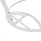 Függőfotel 115x105x195cm fehér Babilon-S-White