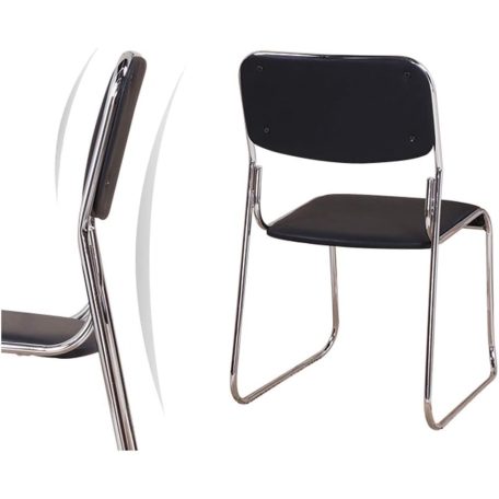 Irodai szék konferencia szék fekete CH-114