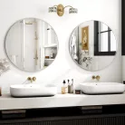 Kör alakú tükör 50cm  FUR-1712-1