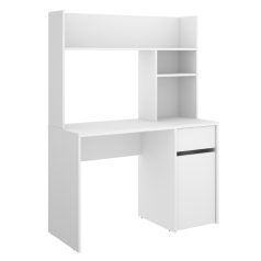   Polcos íróasztal fiókokkal tárolóval 110x50x74,5cm fehér FUR1230-1