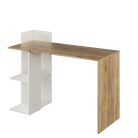 Polcos íróasztal 120x52x87,5cm barna FUR1231-2