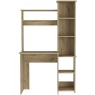 Polcos íróasztal 98,5x45,3x162,5cm barna FUR1232-1