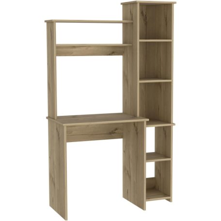 Polcos íróasztal 98,5x45,3x162,5cm barna FUR1232-1