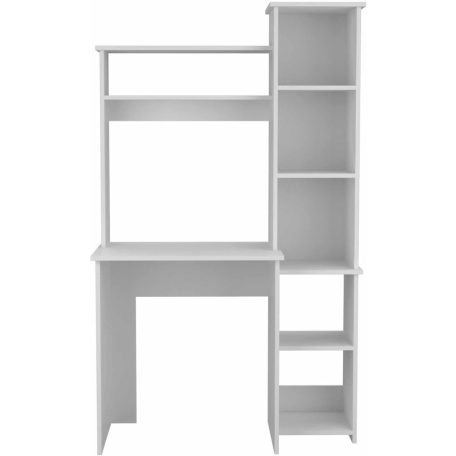 Polcos íróasztal 98,5x45,3x162,5cm fehér FUR1232-2