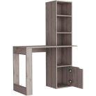 Polcos íróasztal tárolóval 98,5x45x148cm barna FUR1234-3