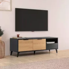   TV állvány multifunkciós médiaállvány 120x30x40cm barna FUR1343-1