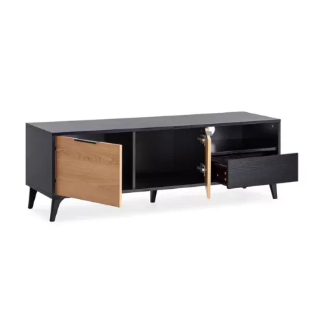 TV állvány multifunkciós médiaállvány 120x30x40cm barna FUR1343-1