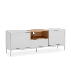   TV állvány multifunkciós médiaállvány 120x30x40cm fehér FUR1344-1