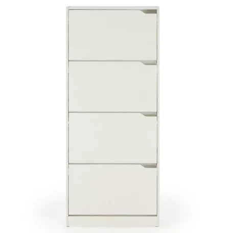 Cipősszekrény 63x24x150cm fehér FUR1347-2