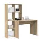 Polcos íróasztal 130x50x140cm barna FUR1353-1