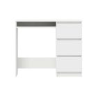 Fiókos íróasztal 90x45x76cm fehér FUR1354-1