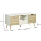 TV állvány multifunkciós médiaállvány 110x40x50cm FUR1794