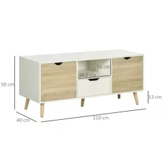   TV állvány multifunkciós médiaállvány 110x40x50cm FUR1794