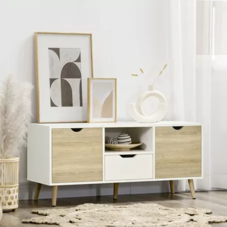 TV állvány multifunkciós médiaállvány 110x40x50cm FUR1794