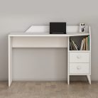 Fiókos íróasztal 120x55x82 cm fehér FUR1871-1