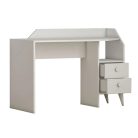 Fiókos íróasztal 120x55x82 cm fehér FUR1871-1