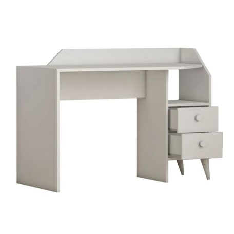Fiókos íróasztal 120x55x82 cm fehér FUR1871-1