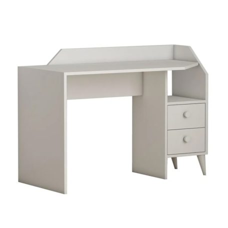Fiókos íróasztal 120x55x82 cm fehér FUR1871-1
