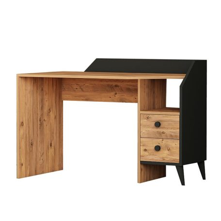 Fiókos íróasztal 120x55x82 cm barna FUR1871-2