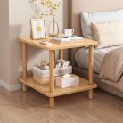 Dohányzóasztal 40x40x53 cm barna FUR1874-1