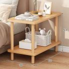 Dohányzóasztal 60x30x53 cm barna FUR1875-1