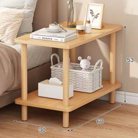 Dohányzóasztal 60x30x53 cm barna FUR1875-1