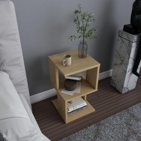 Dohányzóasztal 29x29x49 cm barna FUR1876-1