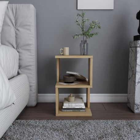 Dohányzóasztal 29x29x49 cm barna FUR1876-1