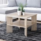 Dohányzóasztal tölgy 60x47x60cm FUR1877-1