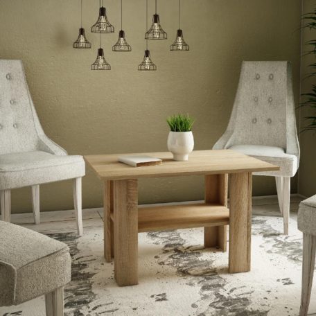 Dohányzóasztal barna 87x60x55cm FUR1879-1