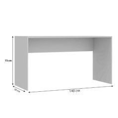 Íróasztal 140x50x73 cm tölgy FUR1927-2